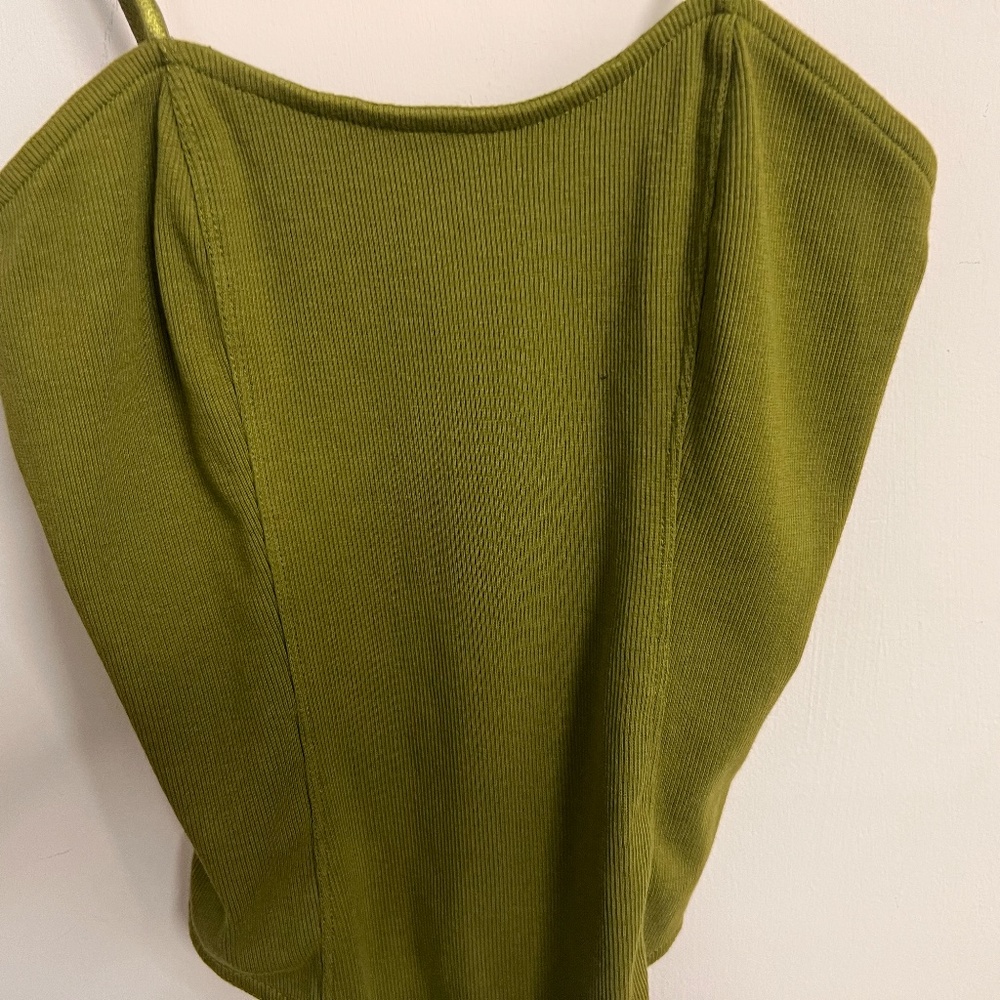 Open Edit Chartreuse Bodysuit - image 2